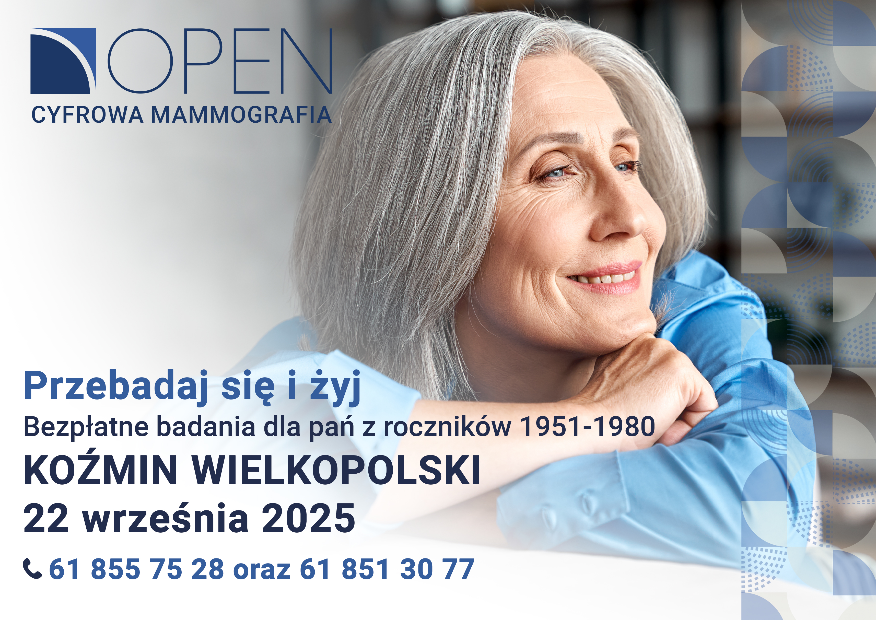 Bezpłatne badania mammograficzne